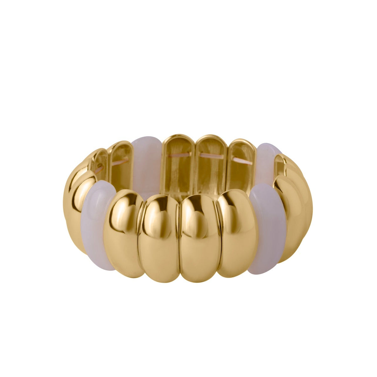 PULSERA ELASTICA GAJOS - BLANCO