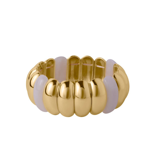 PULSERA ELASTICA GAJOS - BLANCO