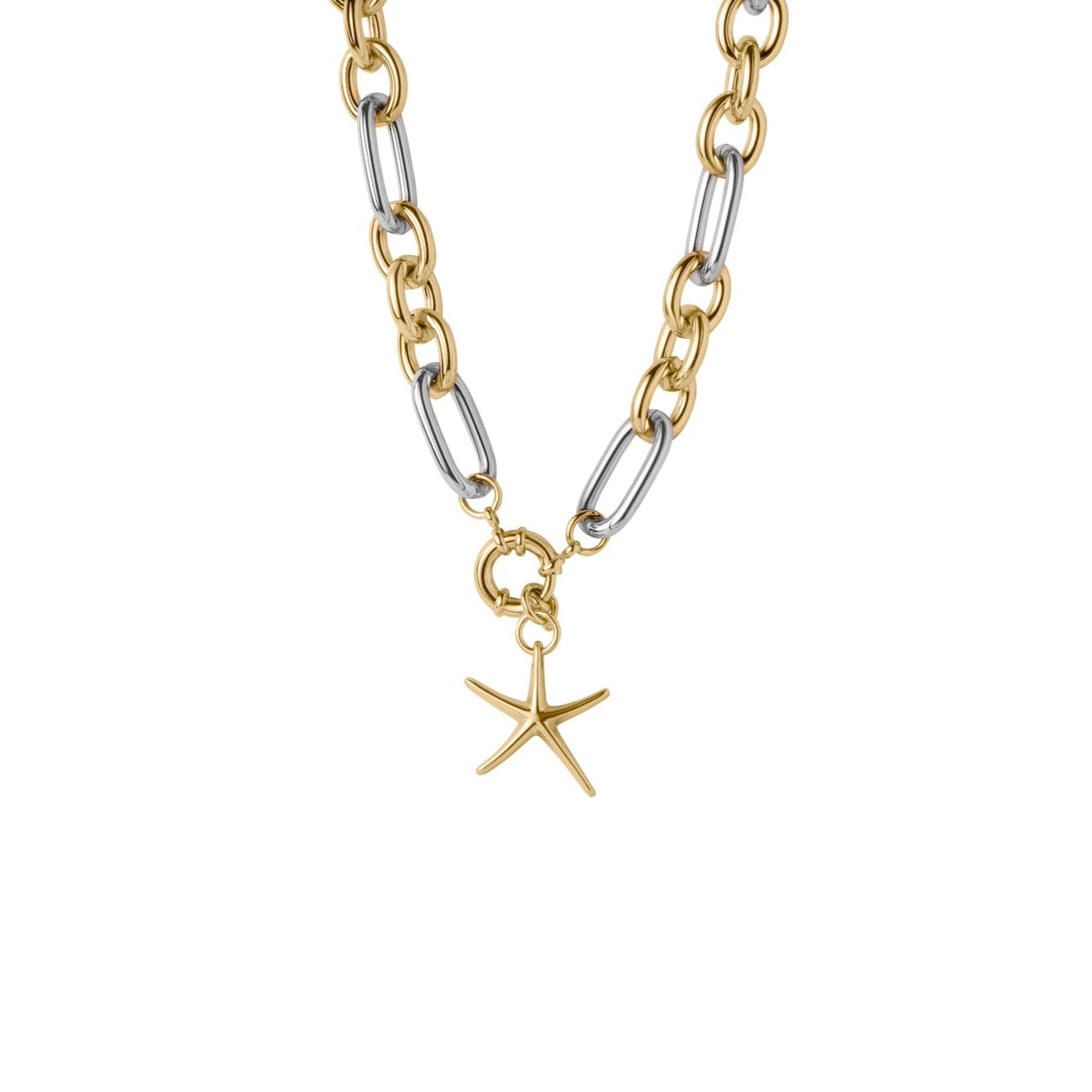 COLLAR DE CADENA CHUNKY - ESTRELLA DE MAR
