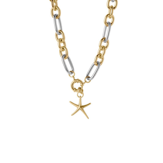 COLLAR DE CADENA CHUNKY - ESTRELLA DE MAR