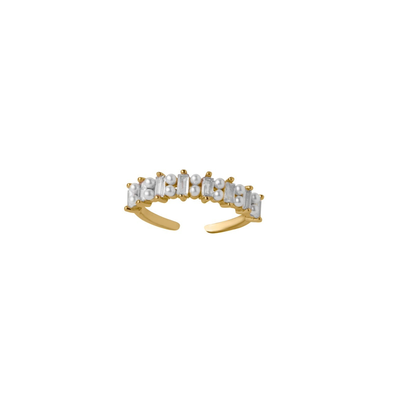 ANILLO BAGUETTE CON ZIRCONIAS